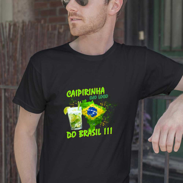 Tee shirt Caipirinha Do Brasil