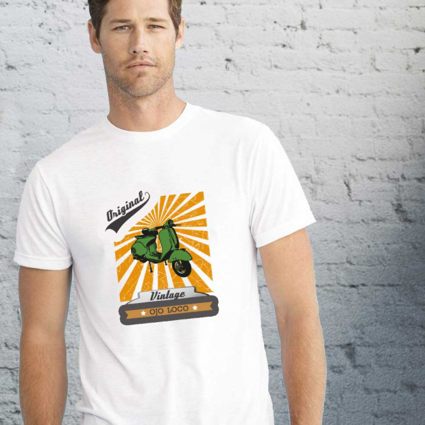 Tee shirt Scoot Rétro
