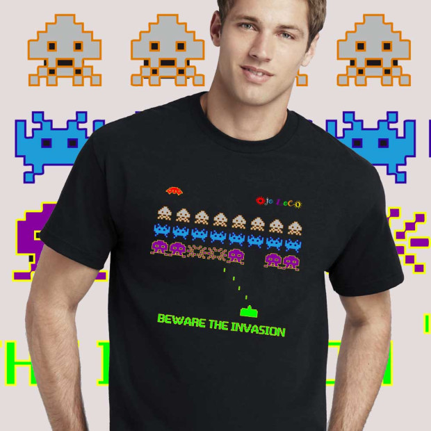 Tee shirt The invasion