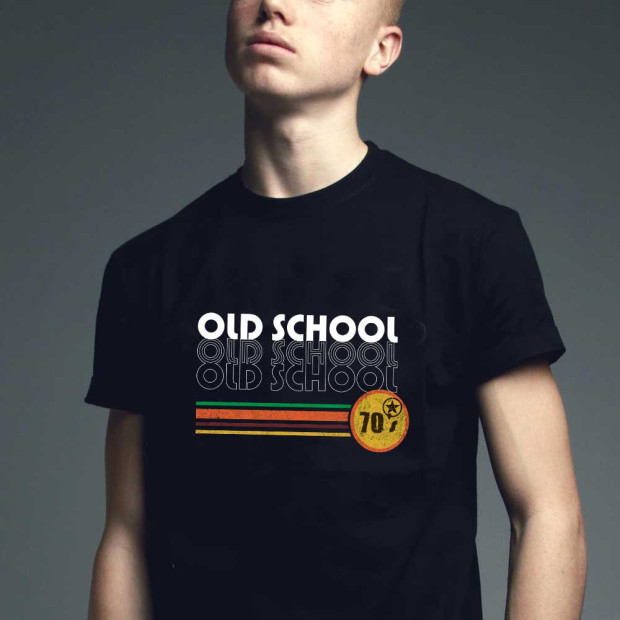 Tee shirt Old School