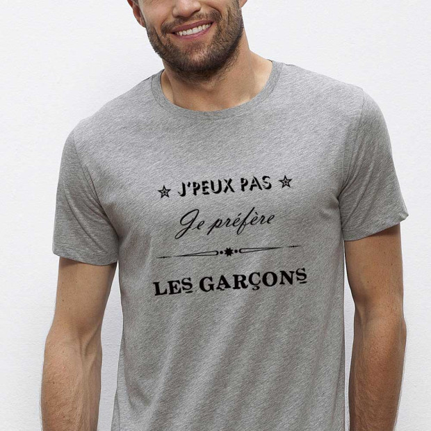 Tee shirt Je préfère les garçons