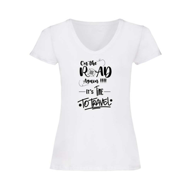 tee shirt on the road again