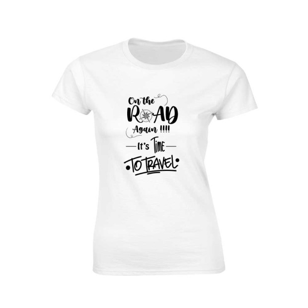 tee shirt on the road again
