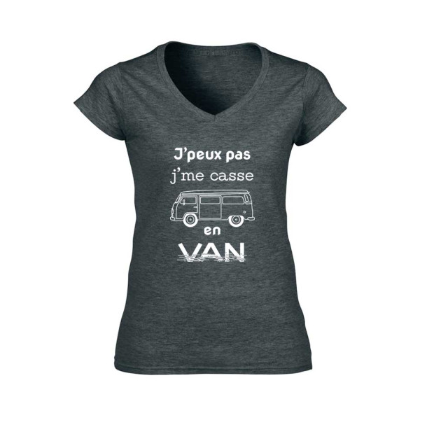 T shirt J'peux pas j'me casse en VAN