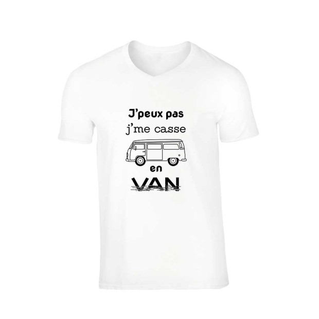 T shirt J'peux pas j'me casse en VAN
