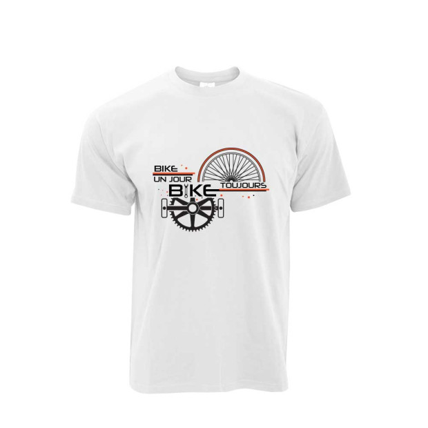 T shirt Bike un jour, Bike toujours
