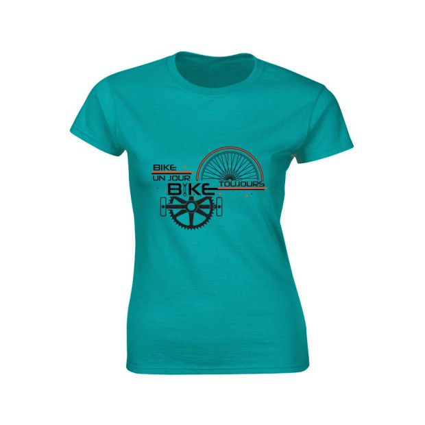 T shirt Bike un jour, Bike toujours