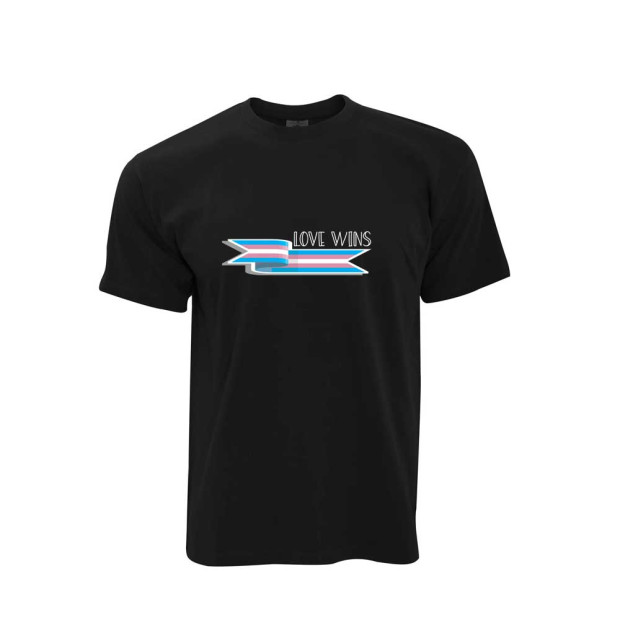 Tee shirt Love Wins Transgenre