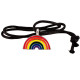 Pendentif arc en ciel gay lesbien