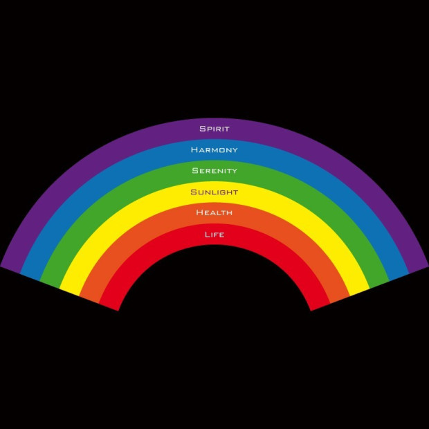 Débardeur  Arc en ciel