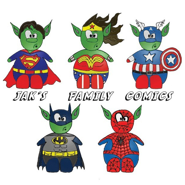 Débardeur Jak's Family Comics