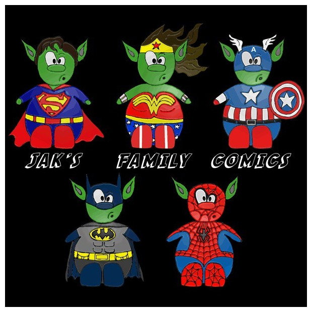 Débardeur Jak's Family Comics