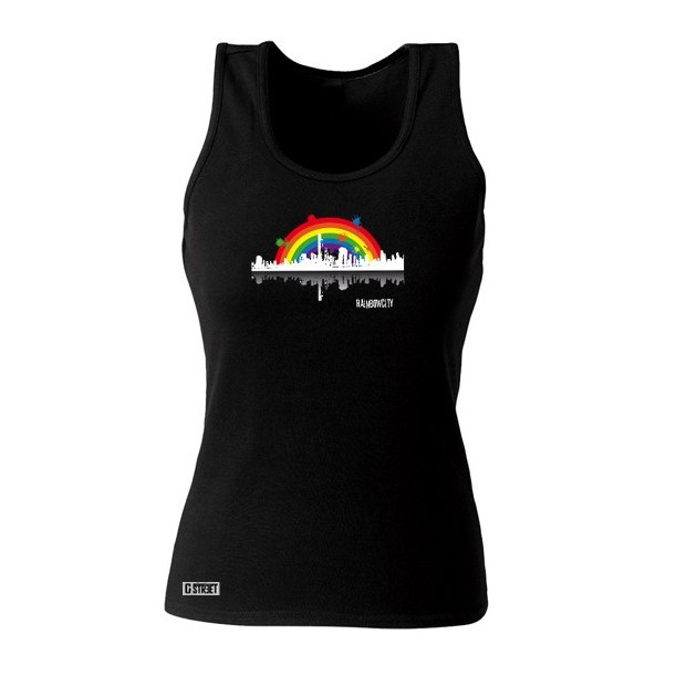 Débardeur Skyline rainbow